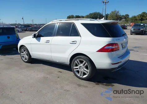 2014 Mercedes-Benz Ml 350 from USA, damaged, VIN 4JGDA5JB9EA336738